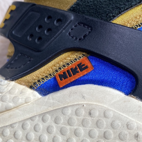 Nike Air Hurache ACG Campfire Orange Blue Gold Size Women’s US 8.5 EU 40 - Picture 11 of 15
